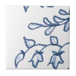 Cerâmica C1 - Azulejo mural da cesta de Delft - C1