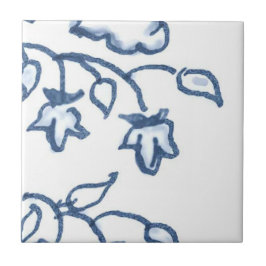 Cerâmica C6 - Azulejo mural da cesta de Delft - C6