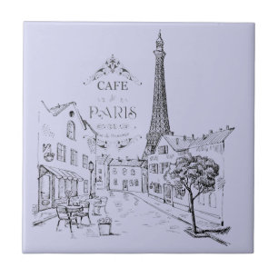 Cerâmica Café Azulejo de Paris