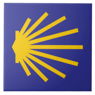 Cerâmica Camino Shell Azulejo Marker, Camino de Santiago