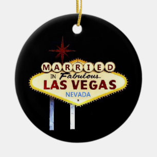 Cerâmica CASADO no ornamento da lembrança de Las Vegas