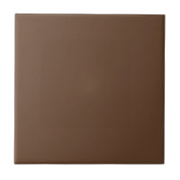 Castanho de chocolate sólido Azulejo cerâmico 5