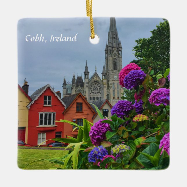 Cerâmica Cobh, ornamento de Ireland (Frente)