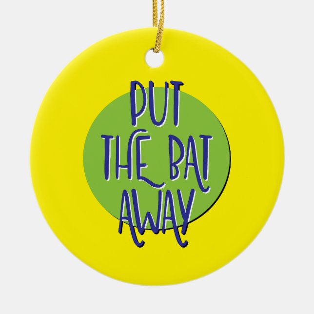 Cerâmica Coloque O Ornamento Do Slogan De Recuperação De Ba (Frente)