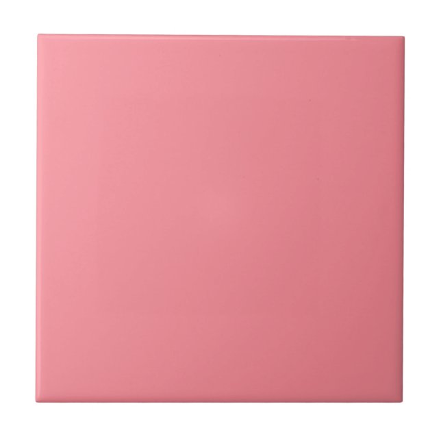 Cerâmica Cor da Tendência - Azulejo cerâmico de Deco Rosa c (Frente)