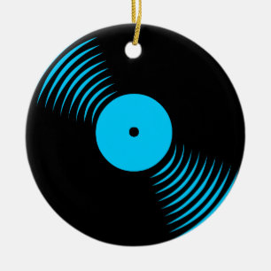 Cerâmica Corey Tiger 80s Ornamento retrô de vinil
