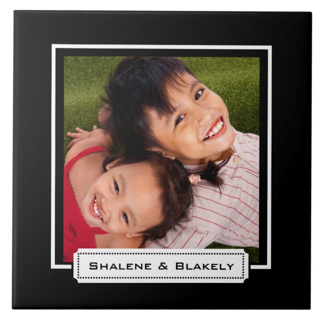 Cerâmica Criar-Seu-Próprio azulejo da transferência de (Frente)