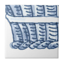 Cerâmica D3 - Azulejo mural da cesta de Delft - D3