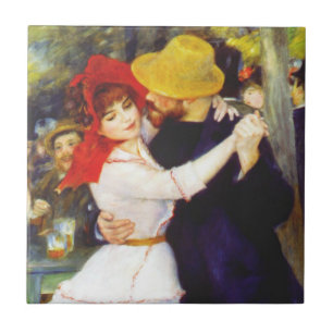 Cerâmica Dança de Renoir no azulejo de Bougival