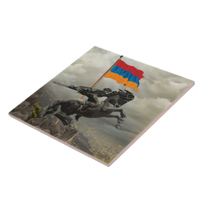 Cerâmica David do azulejo de Sassoun (Lateral)