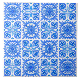 Cerâmica Decoração Azulejo Azul de Lisboa