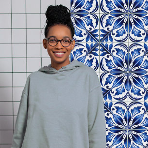 Cerâmica Decoração Azulejo Azul de Lisboa