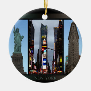 Cerâmica Decoração da lembrança de New York do ornamento