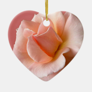 Cerâmica Decorações de Rosa Personalizado de Ornamento po