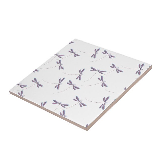 Cerâmica Dragões em azulejo cerâmico de voo (Lateral)