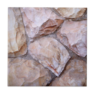 Cerâmica Efeito dimensional azulejo de pedra crua