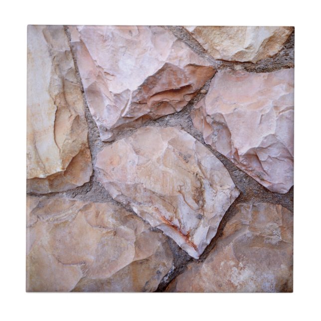 Cerâmica Efeito dimensional azulejo de pedra crua (Frente)