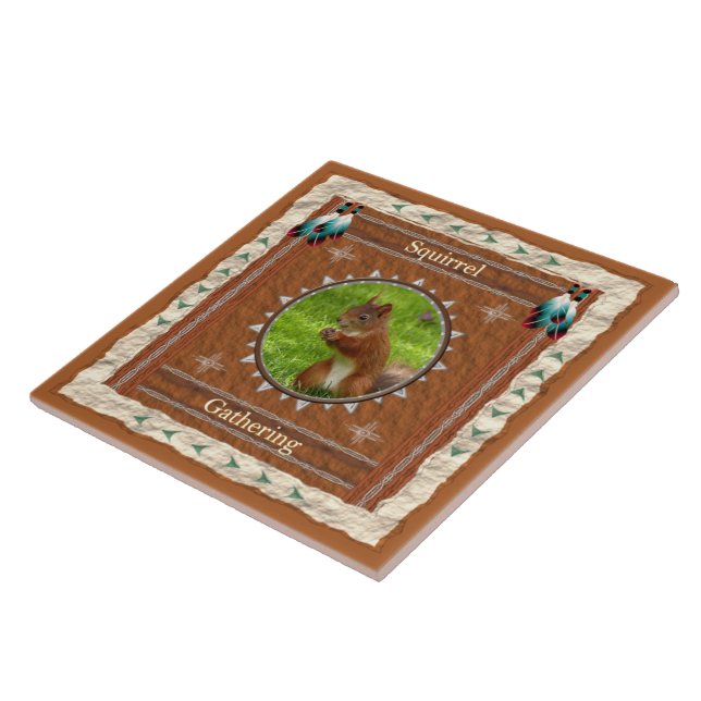 Cerâmica Esquilo - Recolha de Azulejo cerâmico (Lateral)