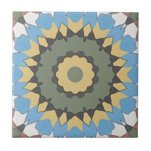Cerâmica Estilo Antigo Navegação de Azulejo Espanhol
