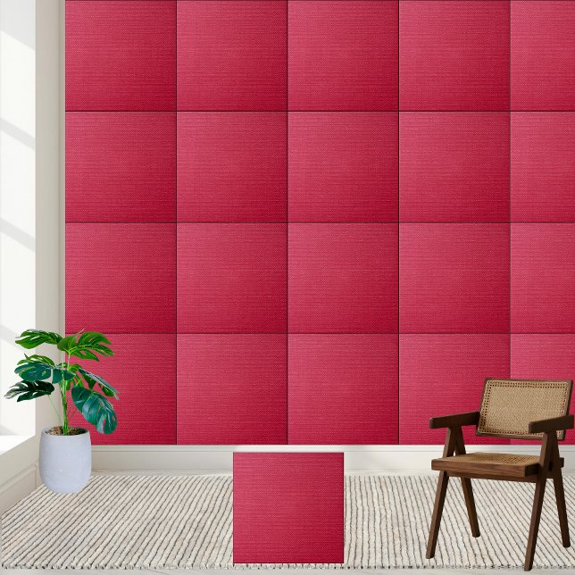 Cerâmica Estilo de Azulejo cerâmico texturizado Crimson 2 (Textured Crimson Ceramic Tile Style 2)
