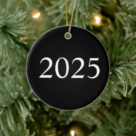 Cerâmica Estilo de Quadro Personalizável 2025 Ornamento