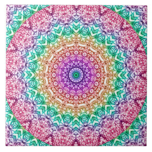 Cerâmica Estilo G379 de Mehndi da mandala do azulejo