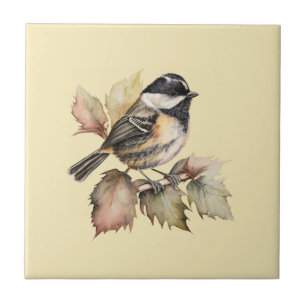 Cerâmica Estilo Natureza Tit de Carvão Azulejo cerâmico