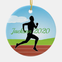 Executando o Ornamento de Design de Corrida de de 