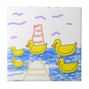 Cerâmica Farol Vermelho e Azulejo cerâmico Pier de Patos Am