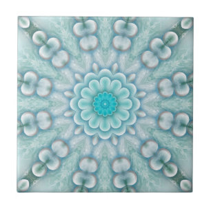Cerâmica Feliz Beach Flower Fantasy Azulejo Geométrico de B