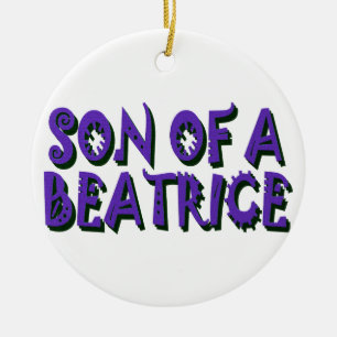 Cerâmica Filho de um Ornamento de Beatrice