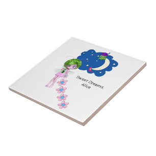 Cerâmica Flores de lua de Azulejo cerâmico