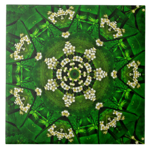 Cerâmica Flores de primavera Azulejo cerâmico