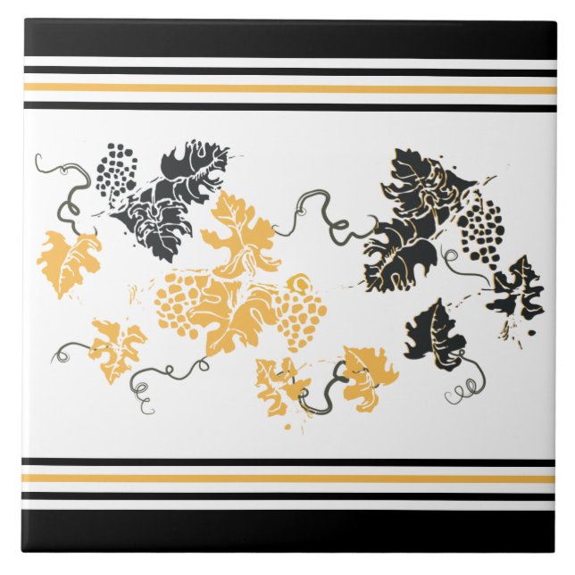 Cerâmica Folhas de Azulejo cerâmico (Frente)