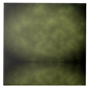 Cerâmica Formas Texturizadas De Verdes - Azulejo Cerâmico