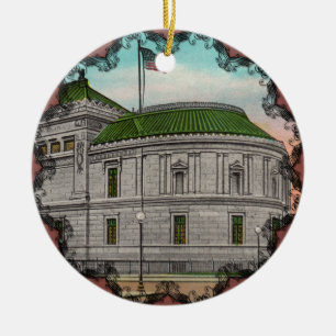 Cerâmica Galeria Corcorana de Ornamento de Arte