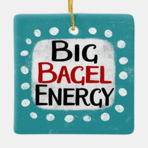 Cerâmica Grande Ornamento Energético de Bagel