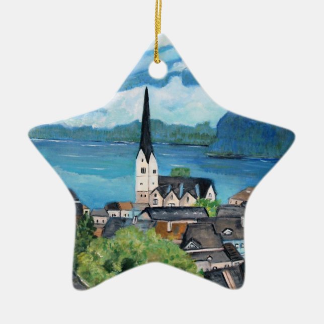 Cerâmica Hallstatt, ornamento de Áustria (Frente)