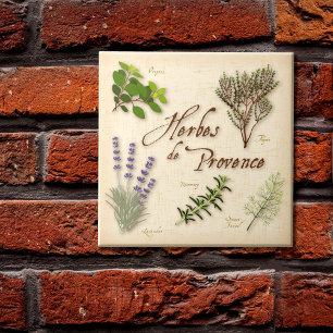 Cerâmica Herbes de Provence Azulejo cerâmico