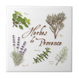 Cerâmica Herbes de Provence Azulejo cerâmico