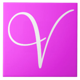 Cerâmica Hex ff33ff Número de cor Monograma Azulejo cerâmic