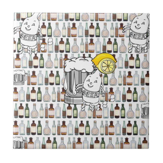Cerâmica Ideal para Bar de Azulejo cerâmico (Frente)