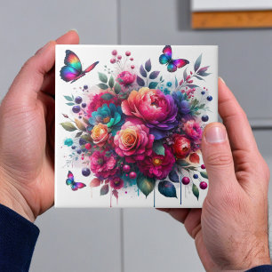 Cerâmica Jardim Encantado: Azulejo cerâmico com Sinfonia de