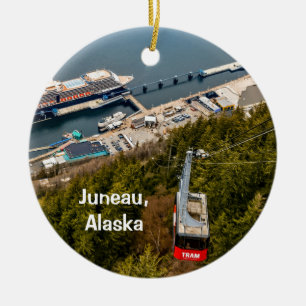 Cerâmica Juneau, Alasca, Bonde e Cidade, Ornamento de Cerâm