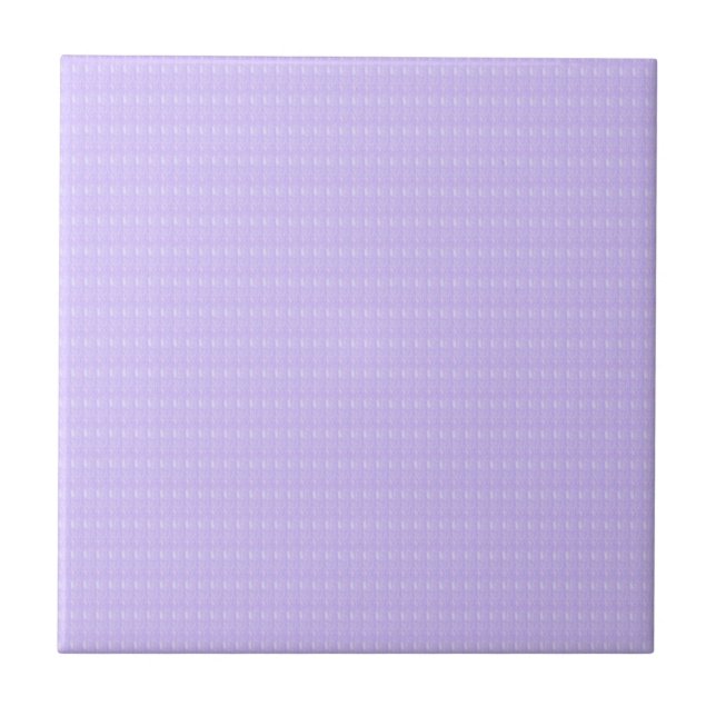 Cerâmica Lavanda sólido com Azulejo Impressão de textura (Frente)