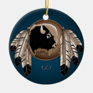 Cerâmica Lembranças de Metis das nações do ornamento dos