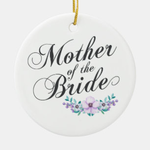 Cerâmica Mãe da noiva que Wedding o ornamento de  