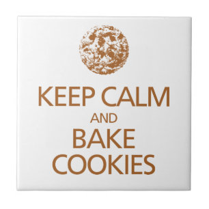 Cerâmica Manter o Azulejo de Cookies Calmos e Assares