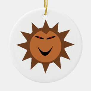 Cerâmica Mau Hedgehog Kawaii Gótico ornamento de Dia das B