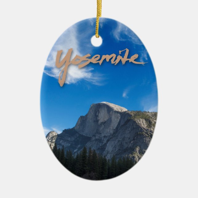 Cerâmica Meio ornamento de Yosemite da abóbada (Frente)
